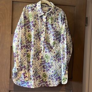 Liberty of London J.Crew Pop Over Cotton Lawn